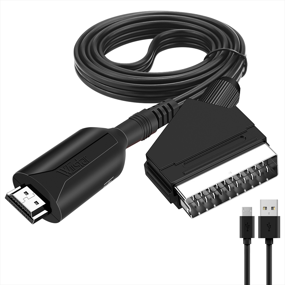 Scart To Hdmi - 1080P HD HDMI 互換 SCART ビデオ