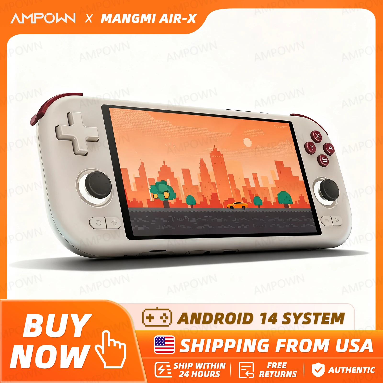 Retro Gaming Console Handheld - MANGMI AIR X 携帯ゲーム機 Qualcomm Snapdragon