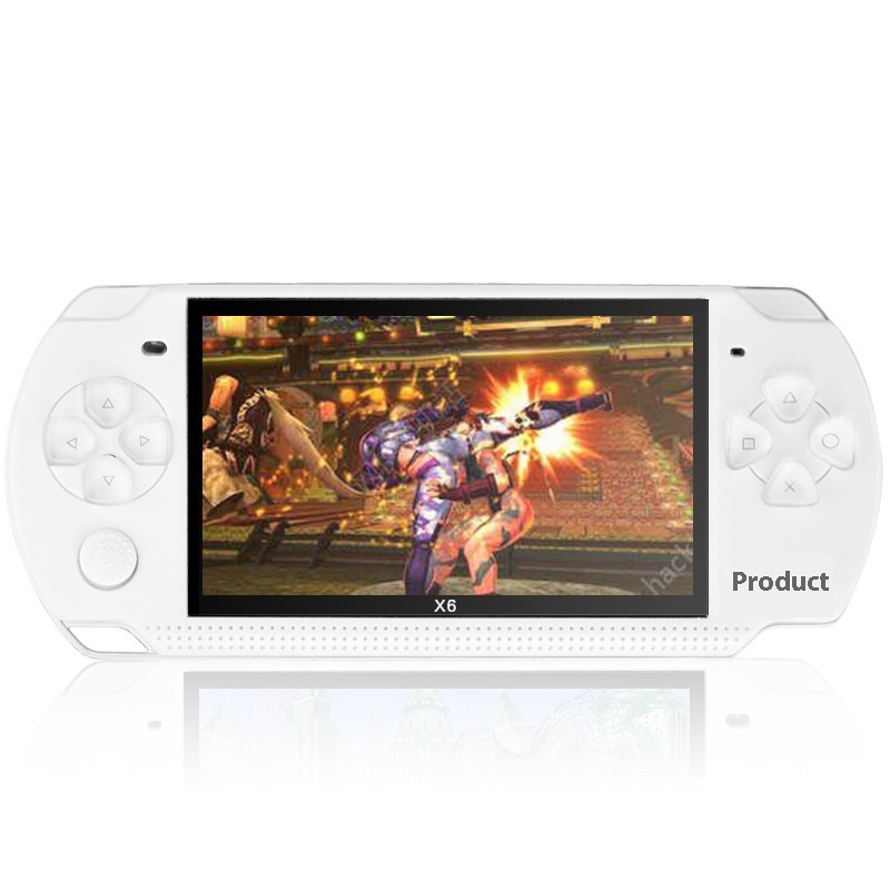 Retro Gaming X6 - PSP 3000 X6 コンソール 12種類のシミュレーター 10000種類のアーケードゲーム
