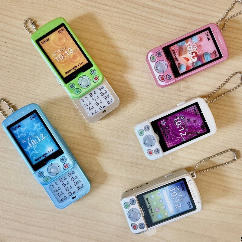 Retro Gaming Phone - ホットな新オリジナル在庫ありおもちゃスピリッツレトロ録音可能な電話スライドカバーエディションミニチュアモデルガチャコレクタブルおもちゃギフト