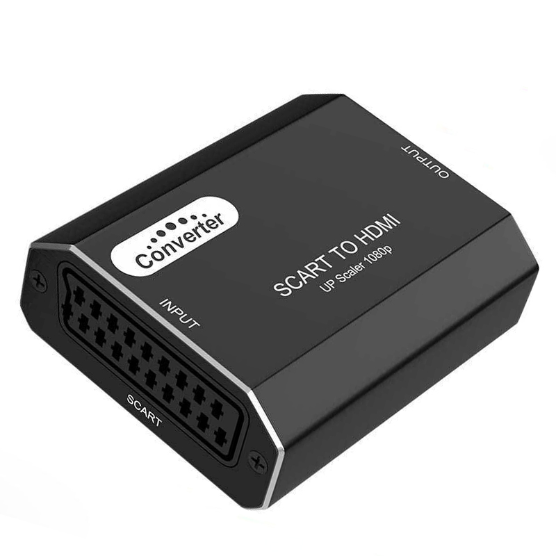 Scart To Hdmi - 1080P SCART - HDMI変換アダプター、720P SCARTアナログ -