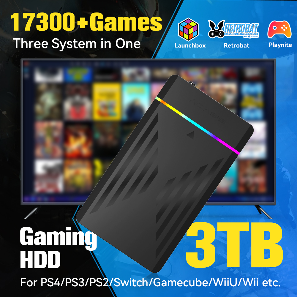 Retro Gaming Download - レトロなポータブルゲームコンソール,Retroゲームコンソール,Retroバットウィング,Playnite, 17300 aaa,3D,PS4,ps3,ps2,スイッチ,wii,テラバイト