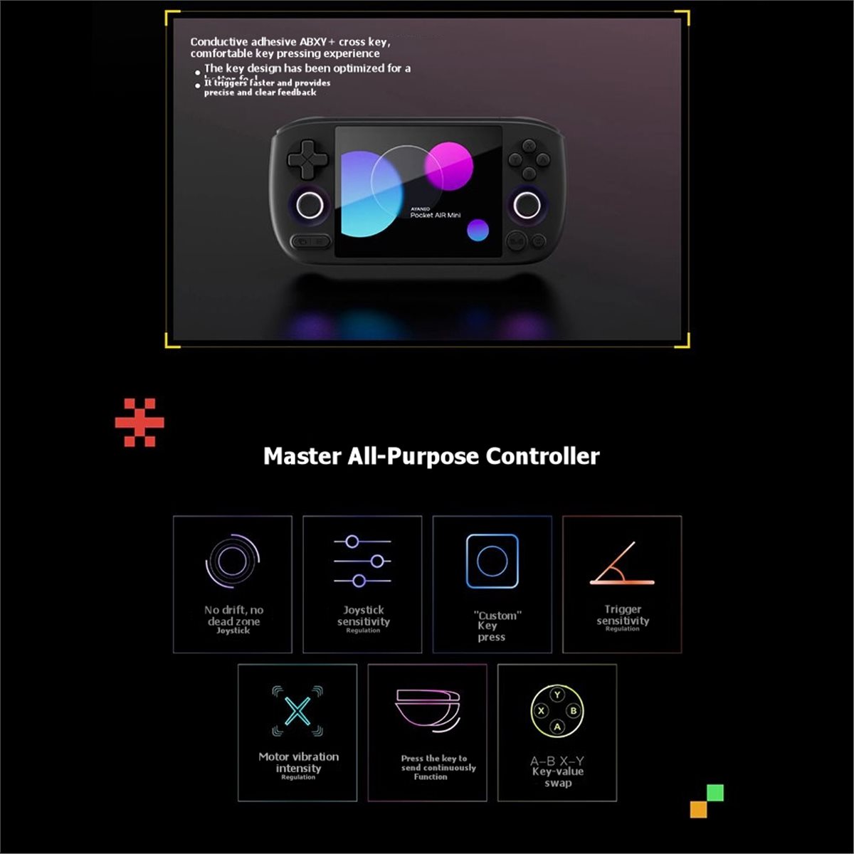 ■ ★ 新入荷ファッション AIR Mini レトロアンドロ - Retro Gaming Console Handheld のレビューと価格