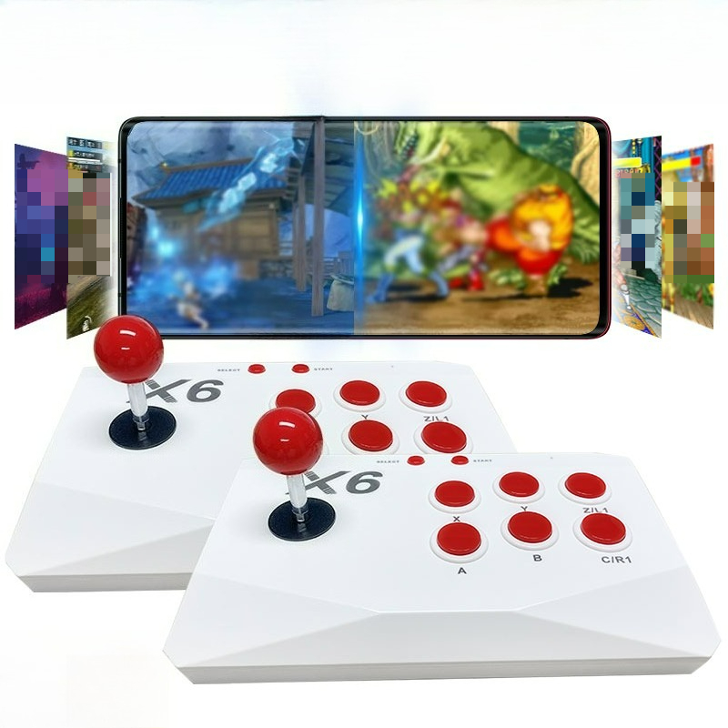 新型X6ビデオゲームコンソール 4K HD 64GB 2.4 - Retro Gaming X6 のレビューと価格