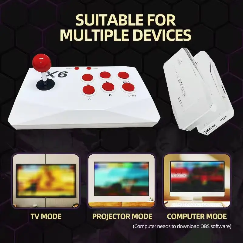 新型X6ビデオゲームコンソール 4K HD 64GB 2.4 - Retro Gaming X6 のレビューと価格