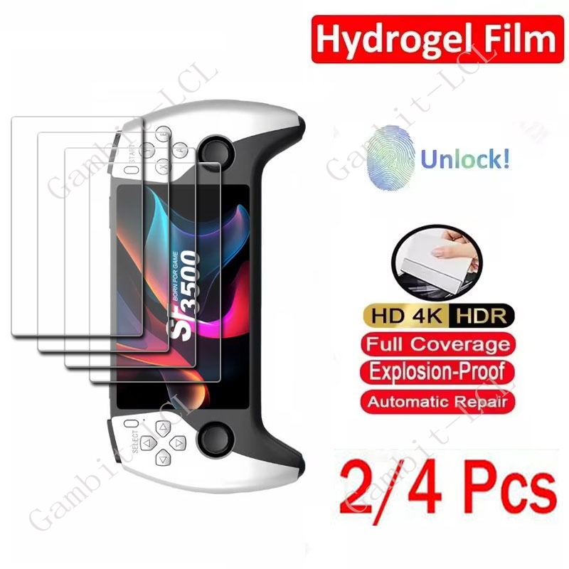 2/4 個 HD フル油圧ハイドロゲルフィルム SF3500 - Retro Gaming Console Handheld のレビューと価格