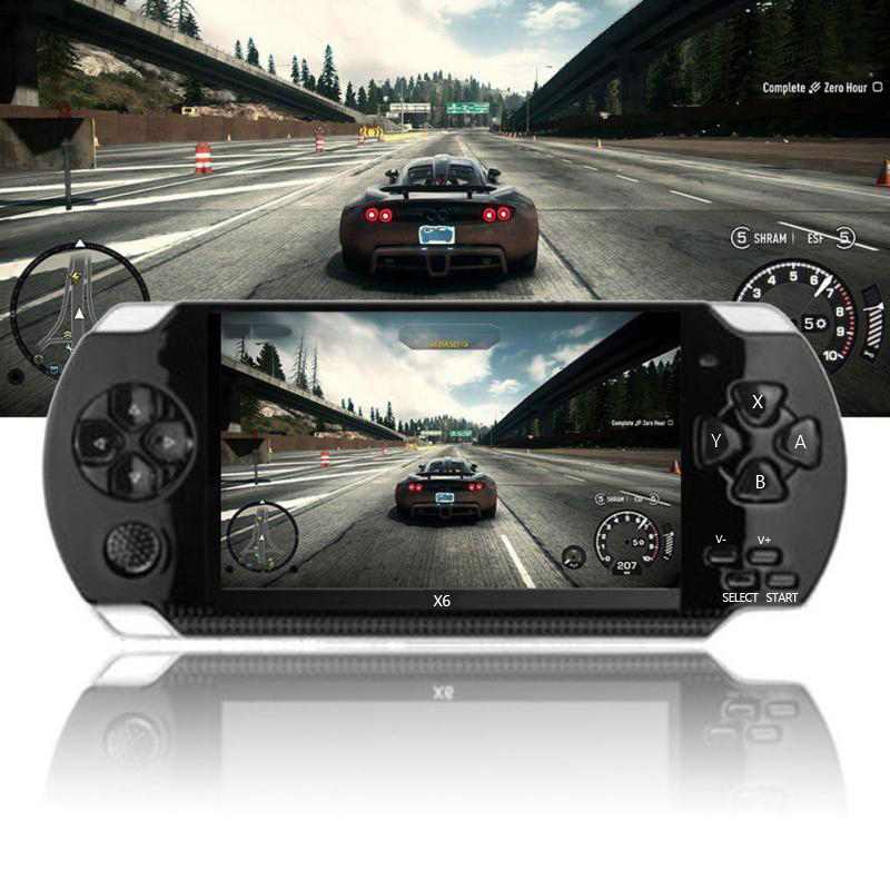 ハンドヘルドポータブルレトロビデオゲームコンソール子供用ビデ - Retro Gaming X6 のレビューと価格