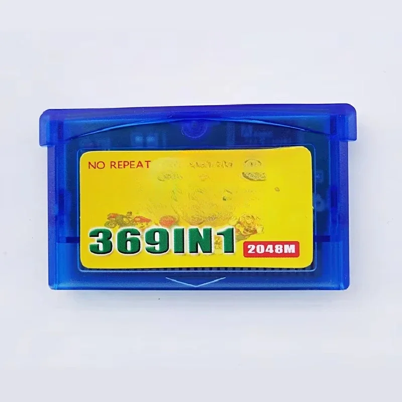 369 in 1 GBA ゲームカートリッジ 32 ビット  - Retro Gaming Download のレビューと価格