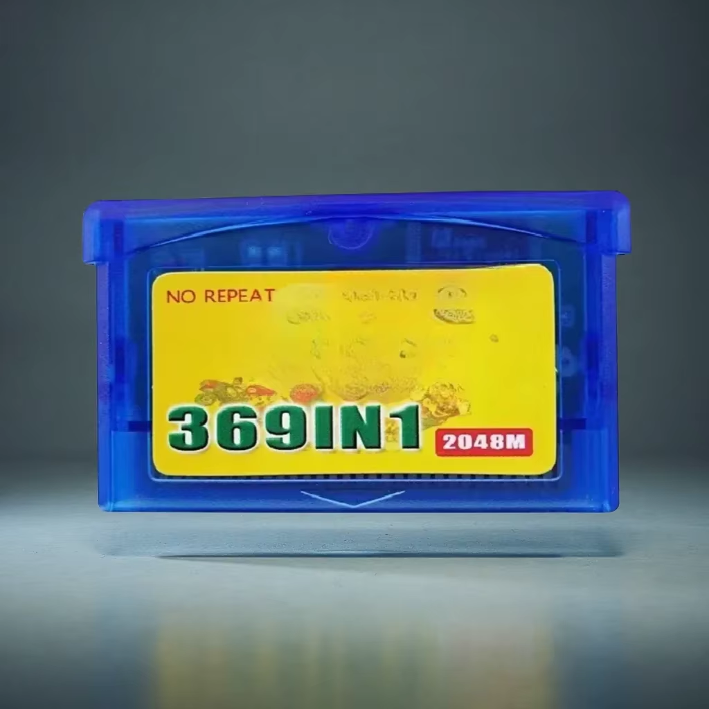 369 in 1 GBA ゲームカートリッジ 32 ビット  - Retro Gaming Download のレビューと価格