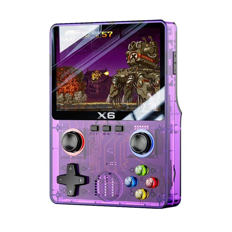 携帯型ゲーム機 X6 レトロゲームプレーヤー 3.5インチH - Retro Gaming X6 のレビューと価格