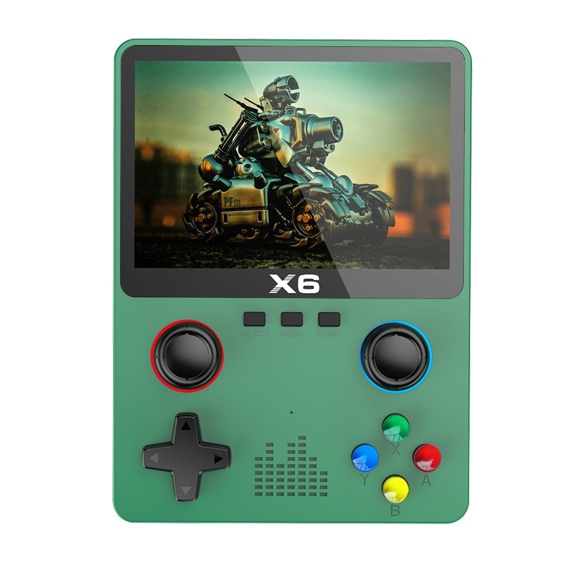 携帯型ゲーム機 X6 レトロゲームプレーヤー 3.5インチH - Retro Gaming X6 のレビューと価格