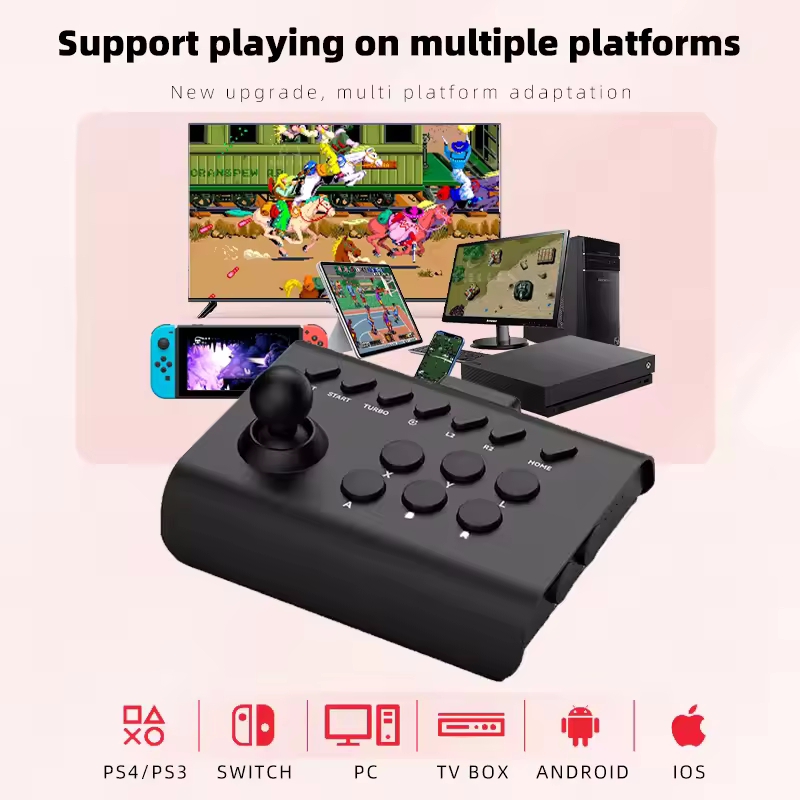 アーケードゲームパッド Bluetoothコントローラー S - Retro Gaming Phone のレビューと価格