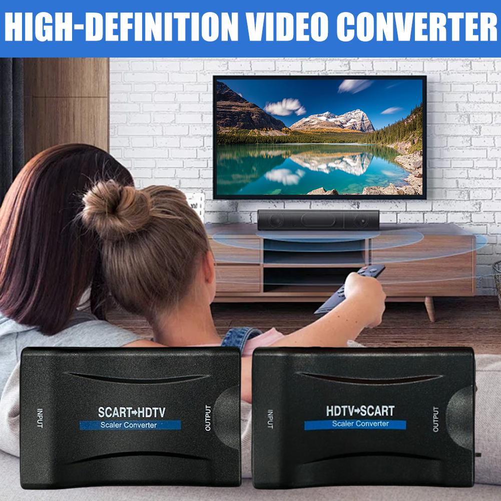 1080P HDMI - SCART ビデオ/オーディオアッ - Scart To Hdmi のレビューと価格