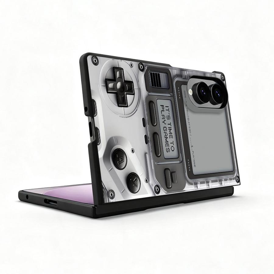 高級電話カバーケース Samsung Galaxy ZFol - Retro Gaming Phone のレビューと価格