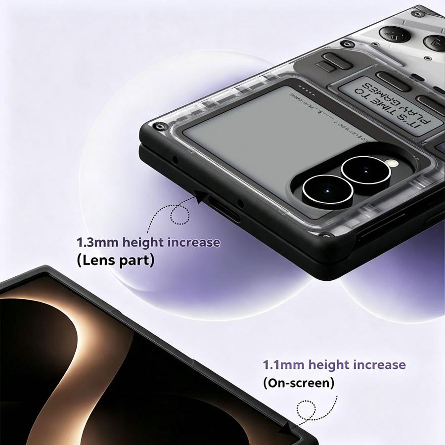 高級電話カバーケース Samsung Galaxy ZFol - Retro Gaming Phone のレビューと価格
