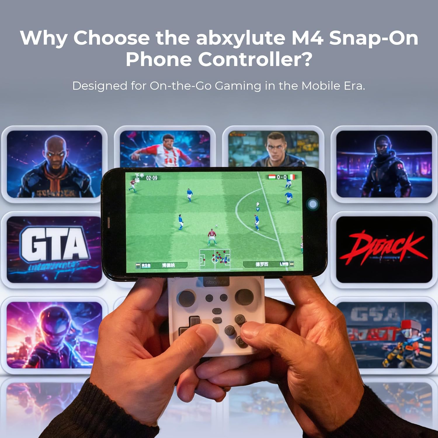 M4スナップオンモバイルゲームコントローラー（Android - Retro Gaming Phone のレビューと価格