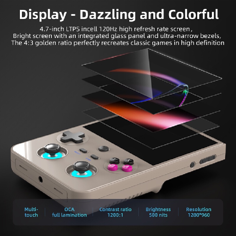 携帯型ゲーム機Rg477v レトロポータブルゲームデバイス  - Retro Gaming Console Handheld のレビューと価格