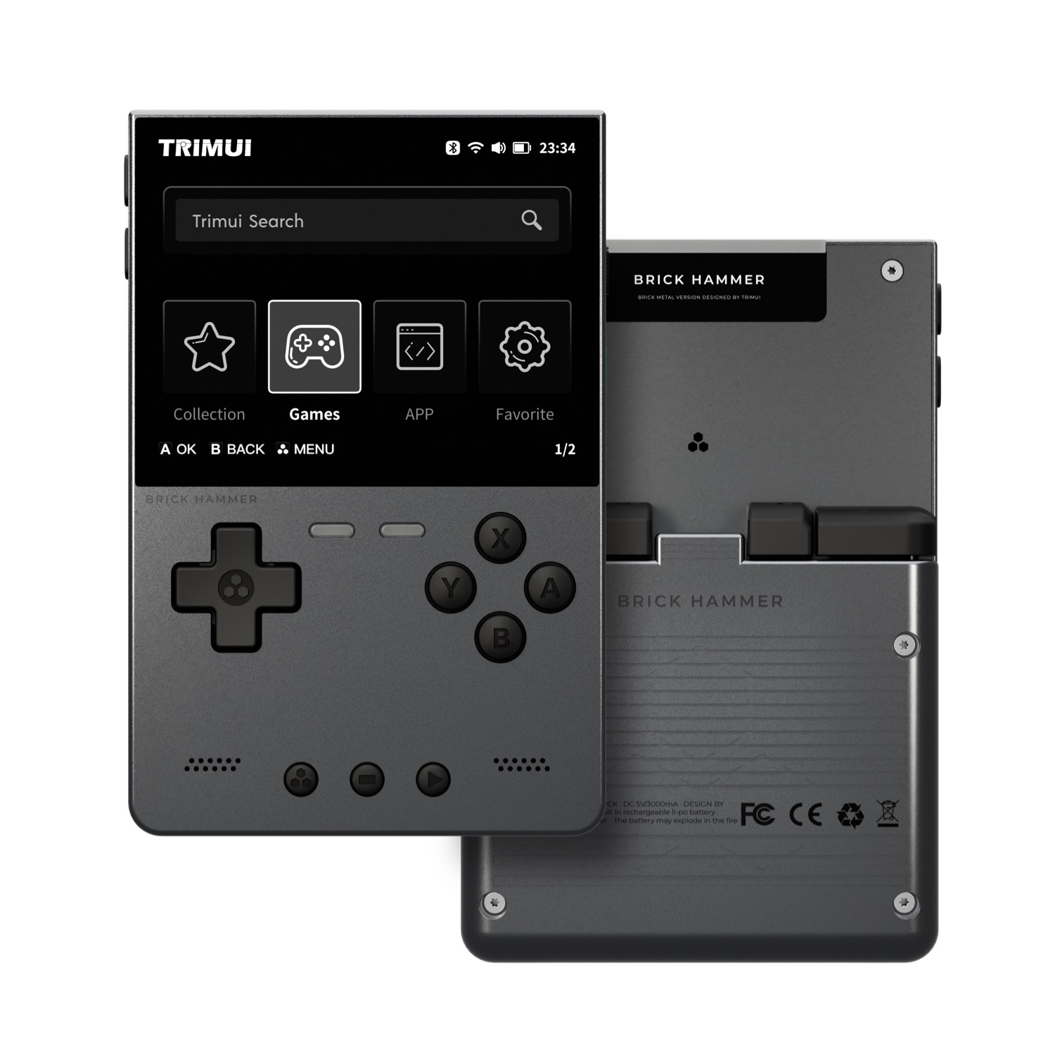TRIMUI BRICK HAMMER レトロハンドヘルドゲ - Retro Gaming Phone のレビューと価格
