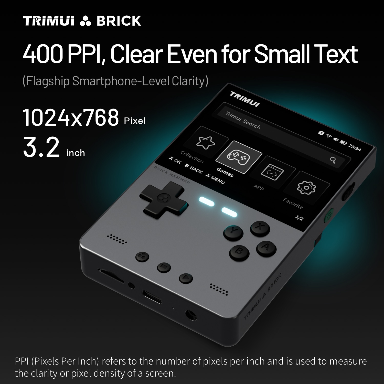 TRIMUI BRICK HAMMER レトロハンドヘルドゲ - Retro Gaming Phone のレビューと価格