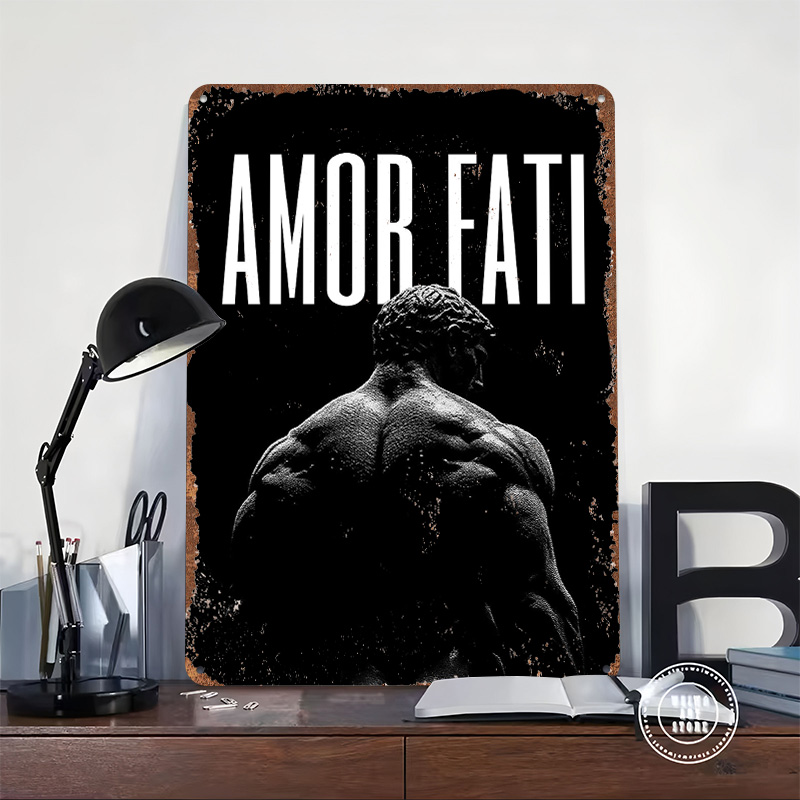 ストイズムストイック引用句「Amor Fati」プリントポス - Retro Gaming Quotes のレビューと価格