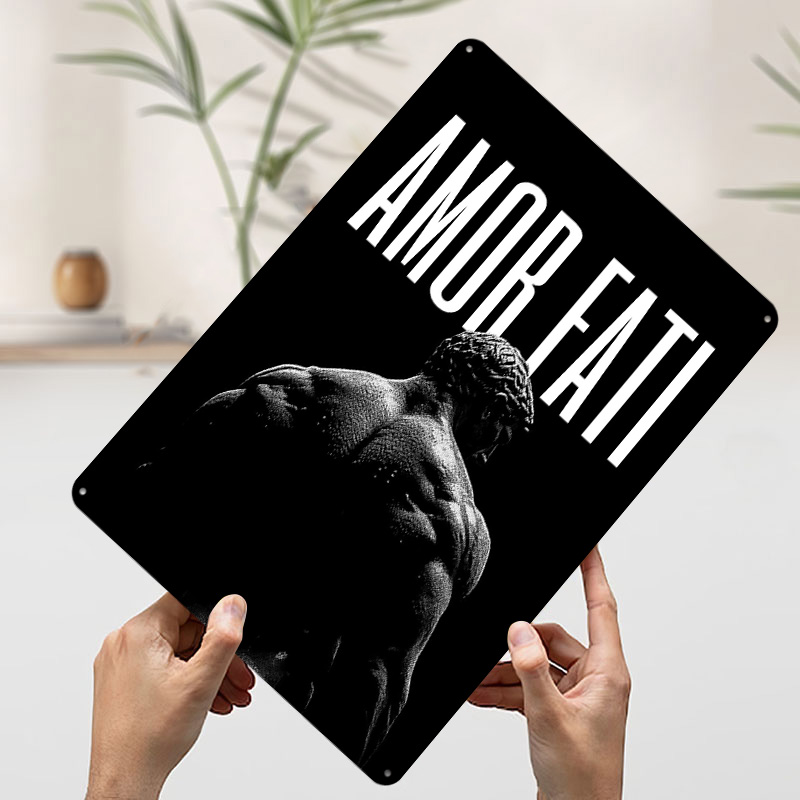 ストイズムストイック引用句「Amor Fati」プリントポス - Retro Gaming Quotes のレビューと価格