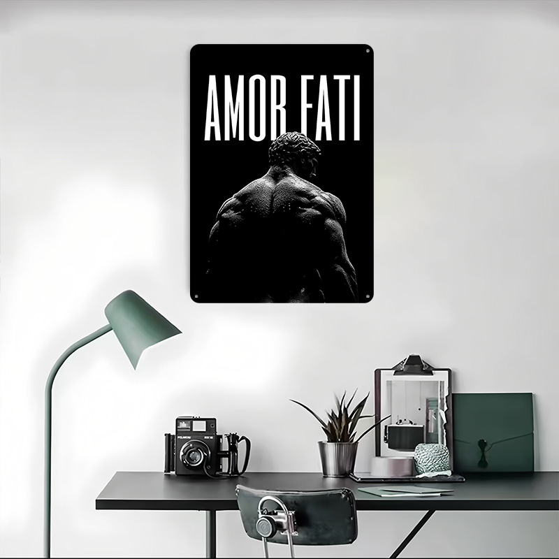 ストイズムストイック引用句「Amor Fati」プリントポス - Retro Gaming Quotes のレビューと価格