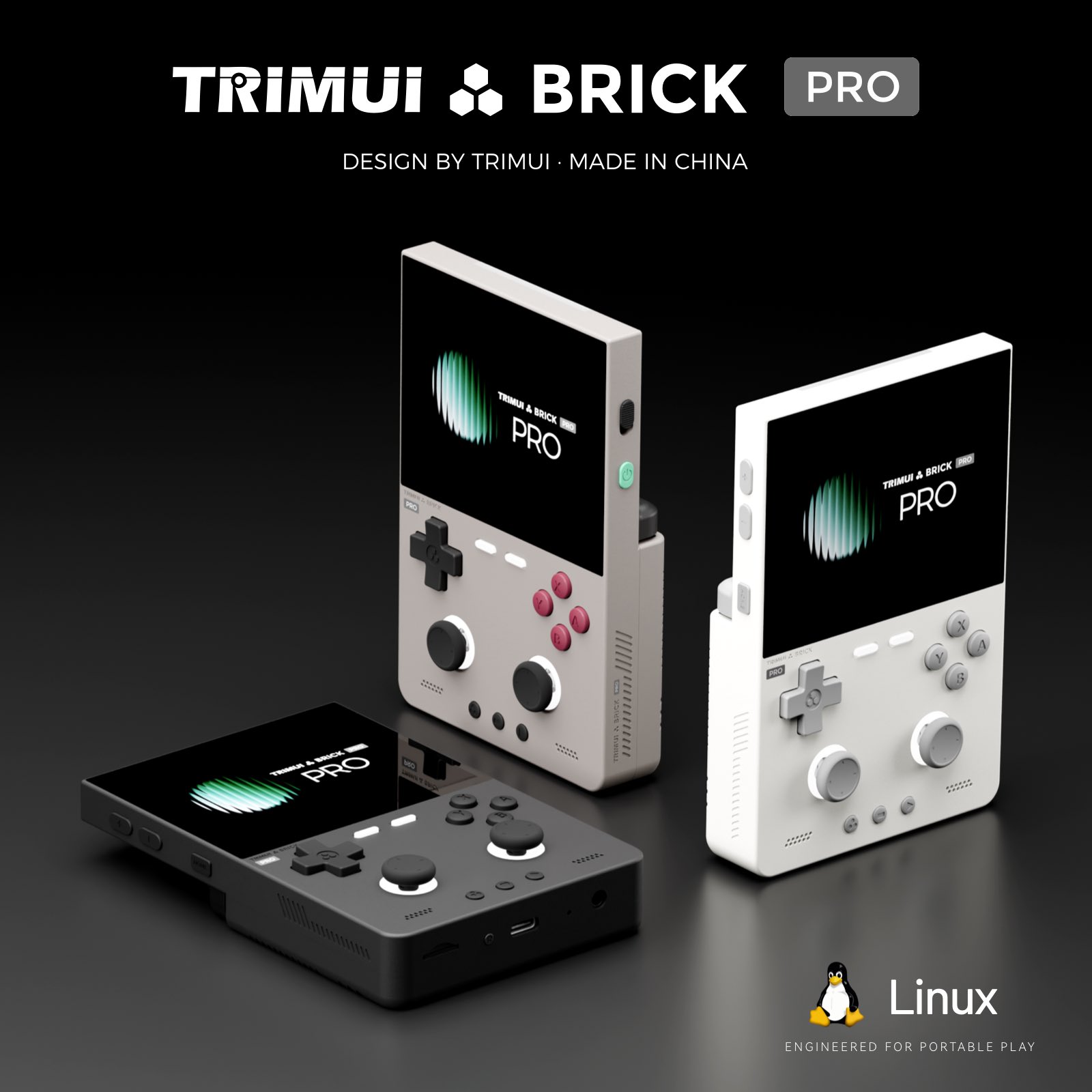 TRIMUI ブリックプロオープンソースハンドヘルドコンソー - Retro Gaming Phone のレビューと価格
