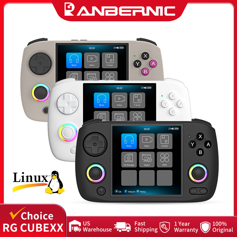 ANBERNIC RG CubeXX 携帯ゲーム機 3.95 - Retro Gaming Console Handheld のレビューと価格