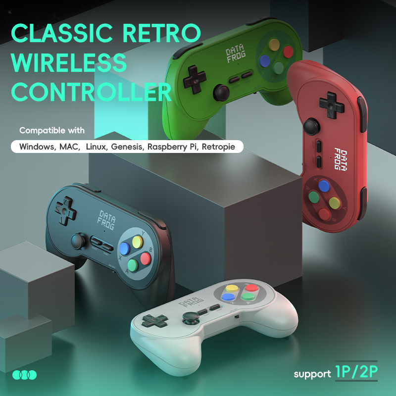 データフロッグ PC07 クラシックスタイル ワイヤレスゲー - Retro Gaming Download のレビューと価格