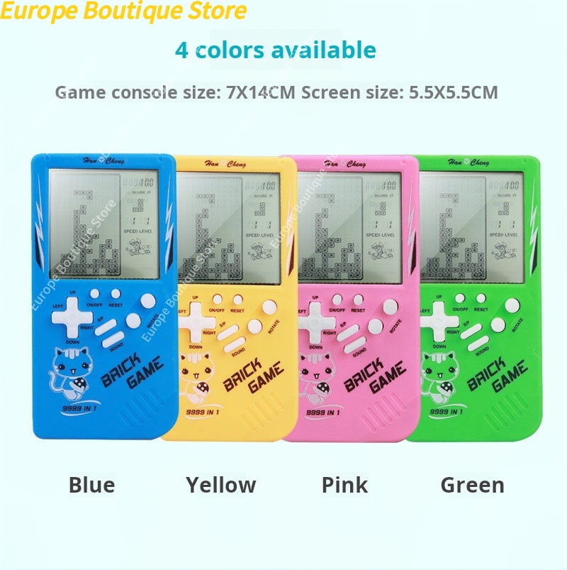 大画面キッズハンドヘルドゲーム機レトロクラシック電子ゲームお - Retro Gaming Console Handheld のレビューと価格