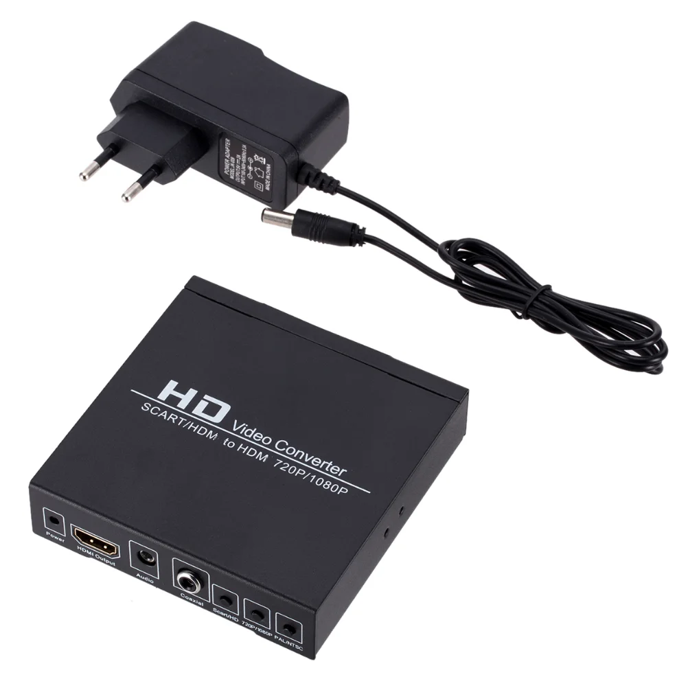 SCART to HDMI対応ビデオアダプターコンバーター  - Scart To Hdmi のレビューと価格